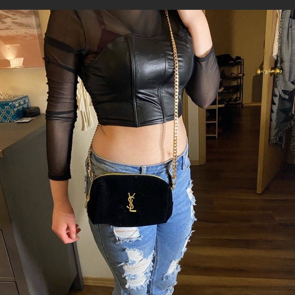 VIP ysl bag w added hardware for crossbody - Picture 8 of 8